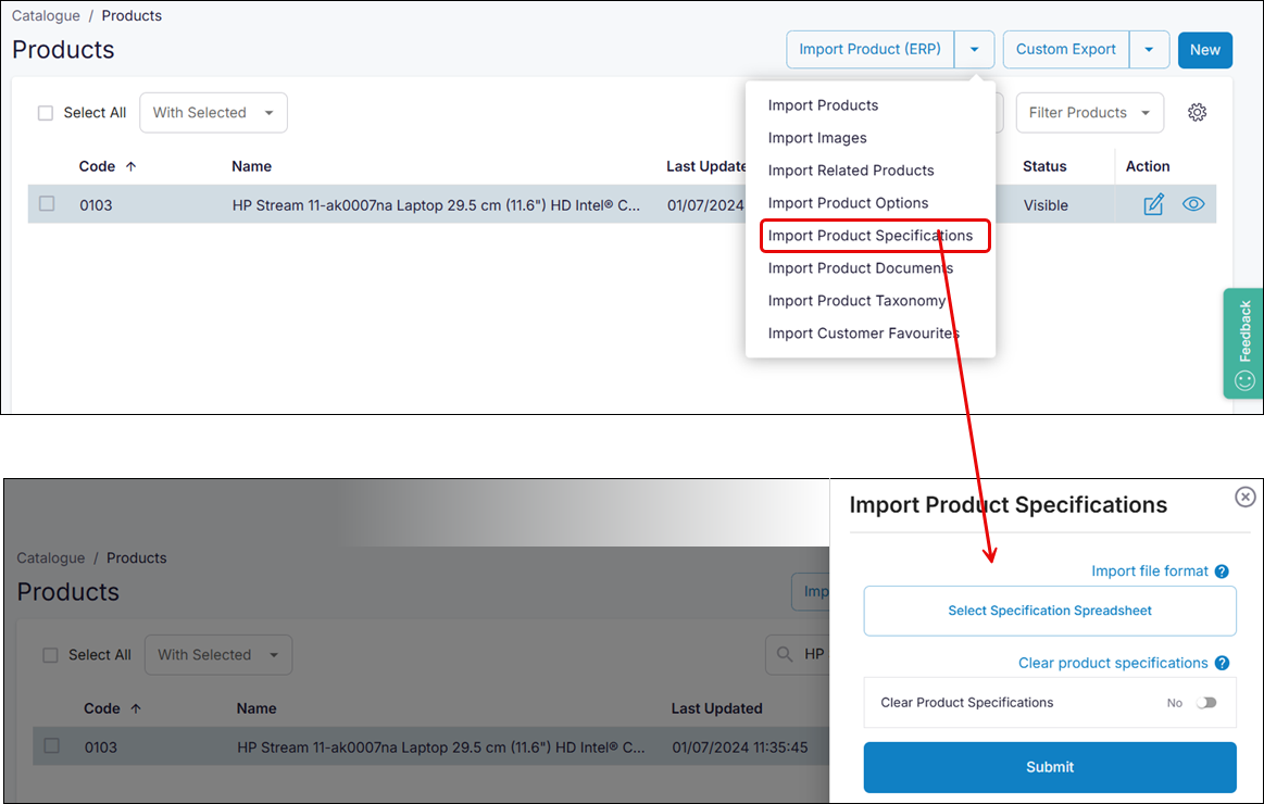 ProdSpec-Import-ProductListing.png
