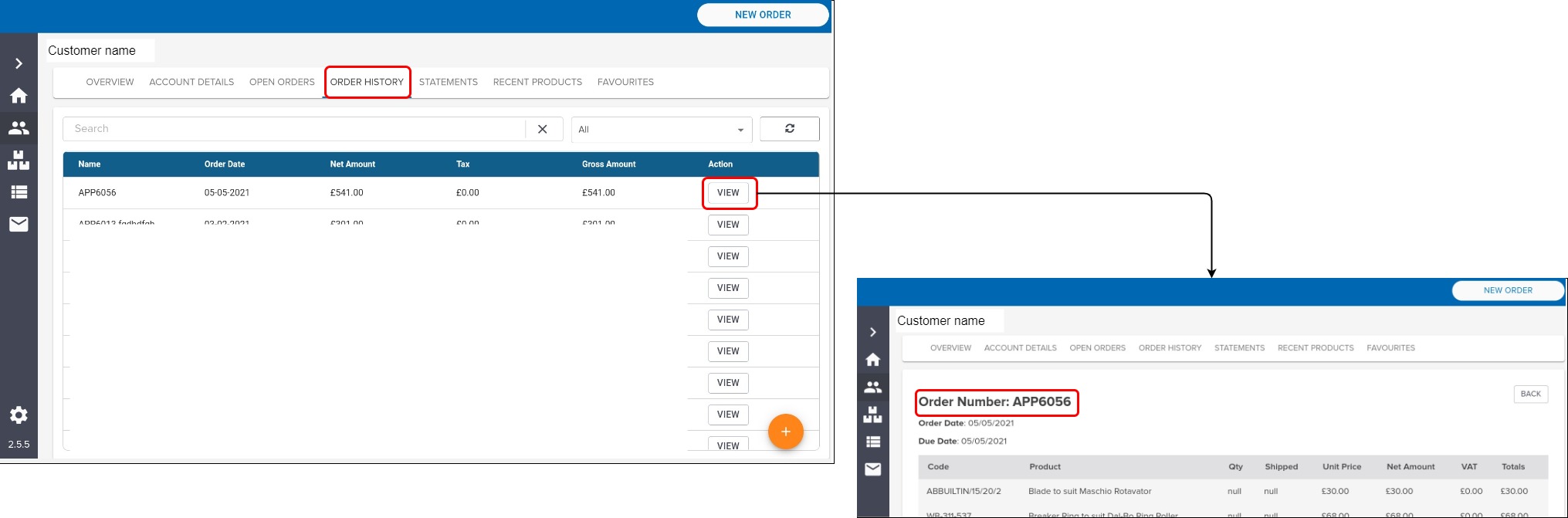 SalesRep-SelfService-OrderHistory.jpg